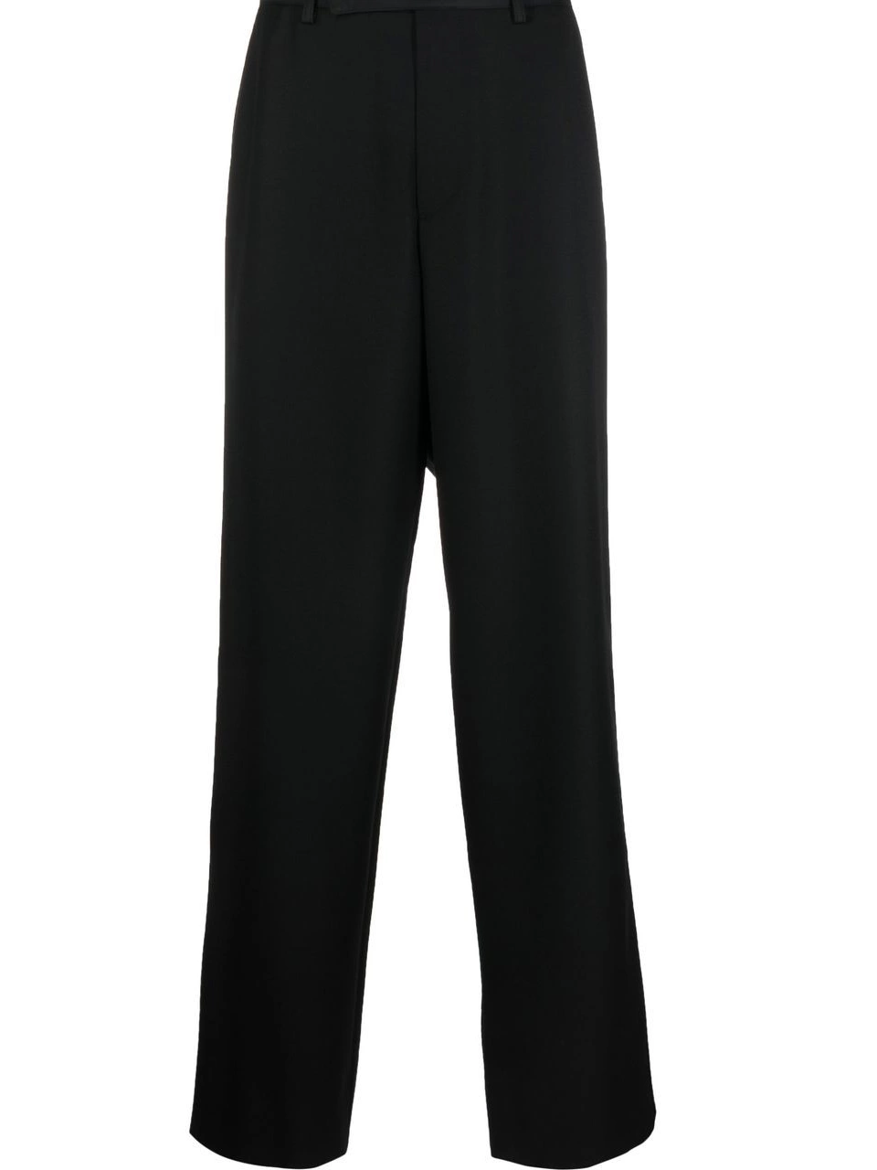 Affordable straight-leg wool Versace Women virgin trousers 0811